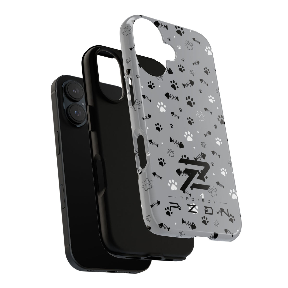 Black And Grey Project PZDN Phone Case