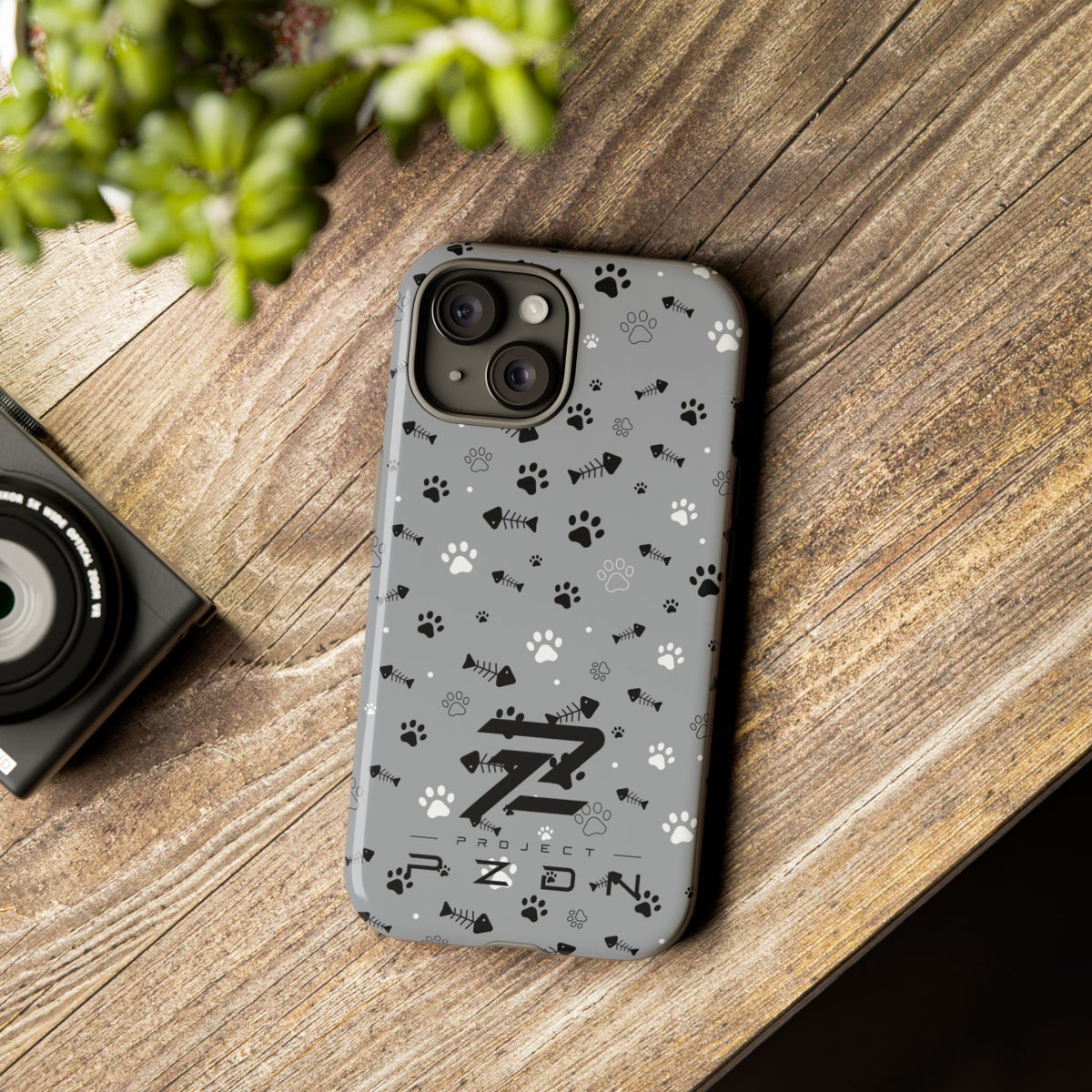 Black And Grey Project PZDN Phone Case