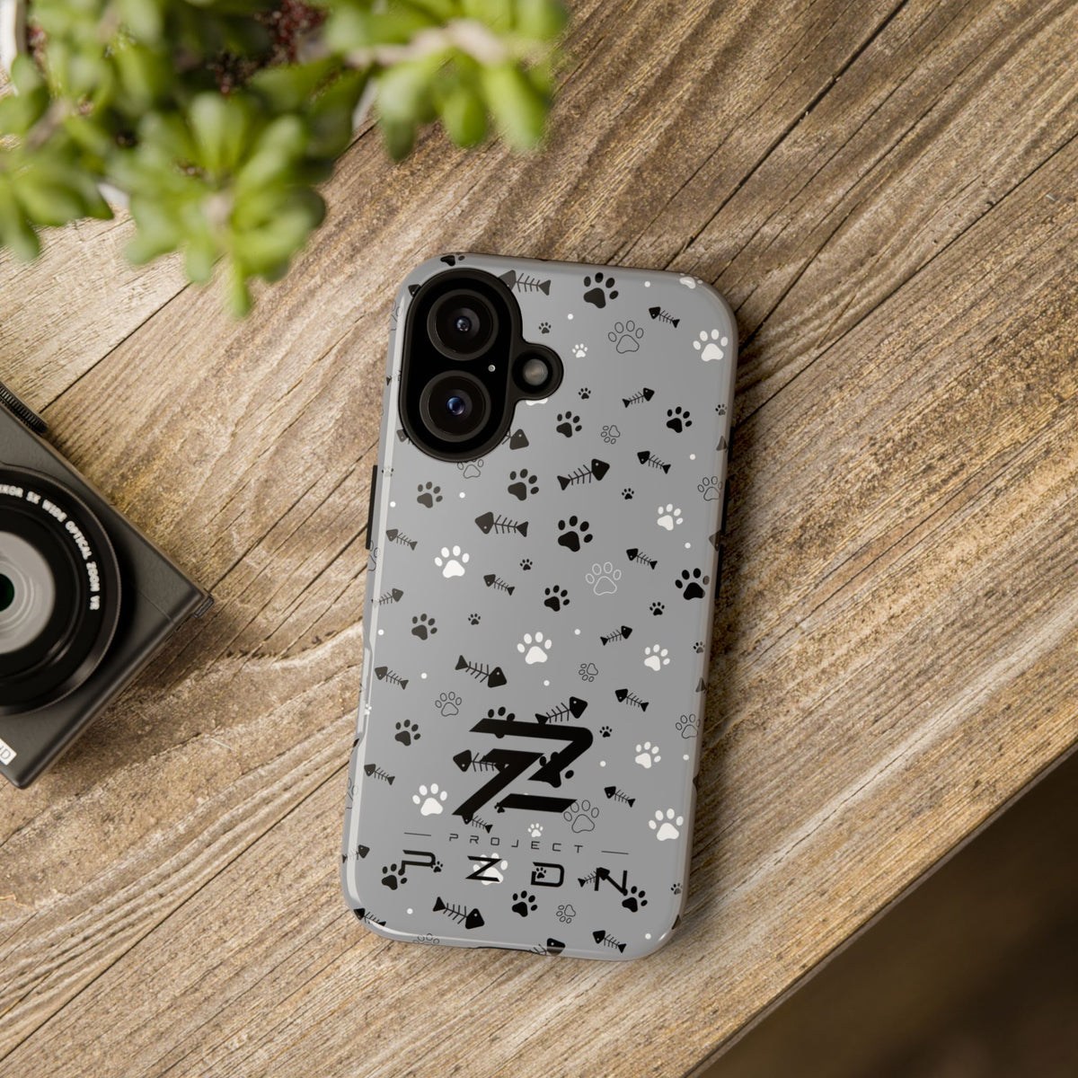 Black And Grey Project PZDN Phone Case