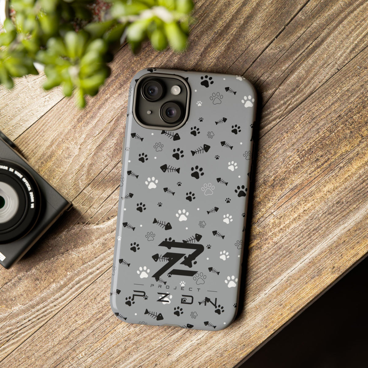 Black And Grey Project PZDN Phone Case